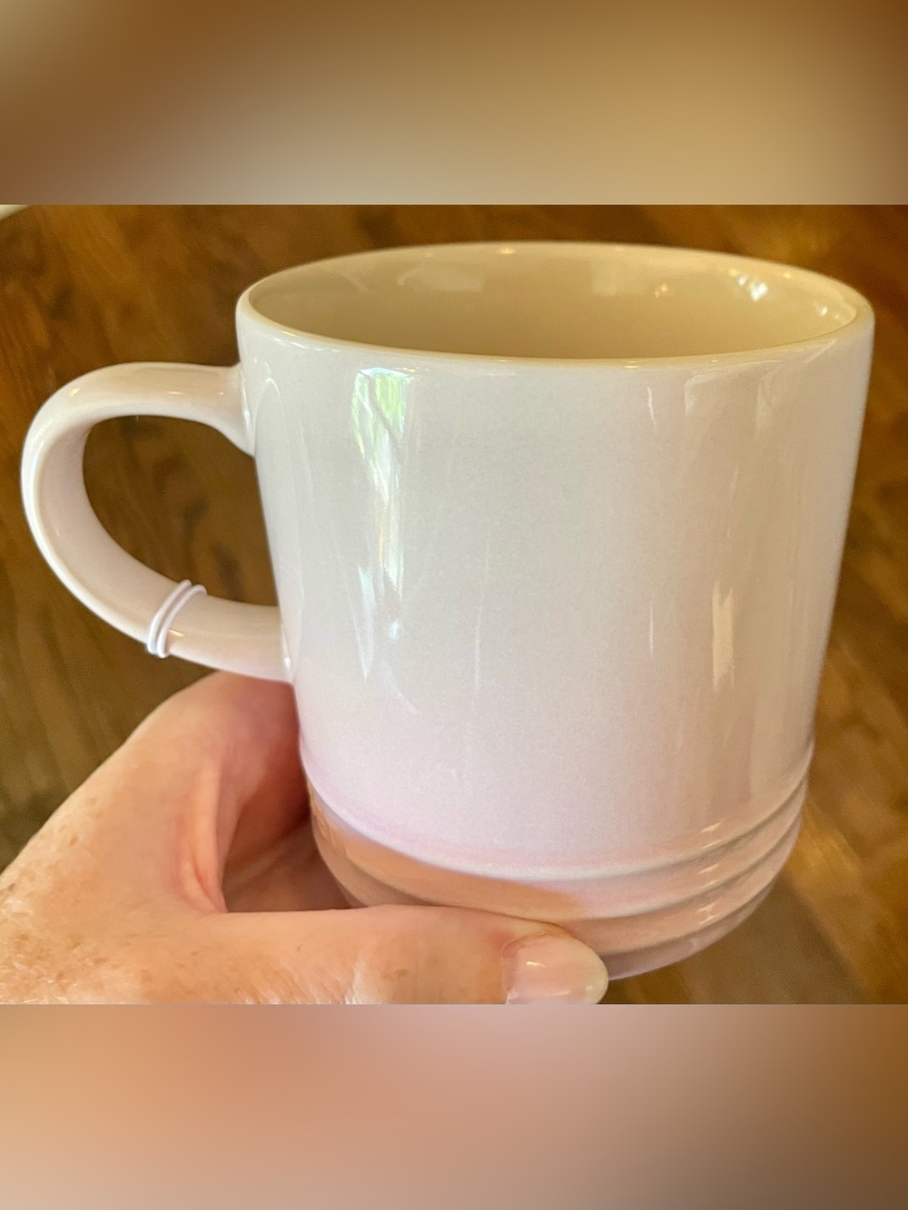 Rare Shell Pink multiples available Le Creuset London Mug